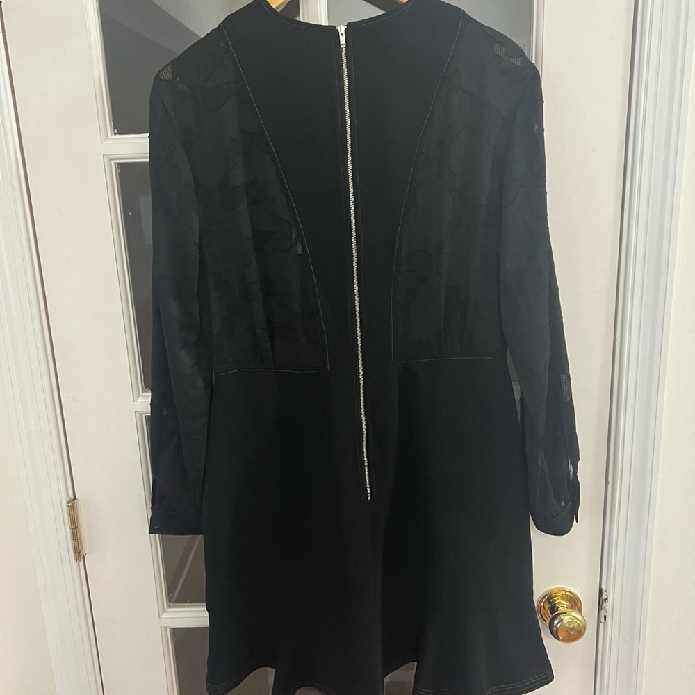 Reiss Pippa stabstich Burnout Dress - Size 10 - NWT - Picture 11 of 13